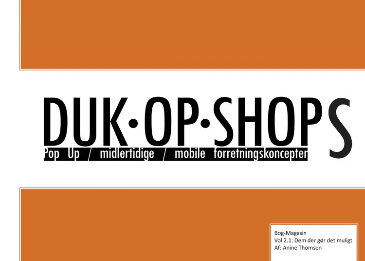 Duk Op Shops vol 2.1 af Anine Thomsen