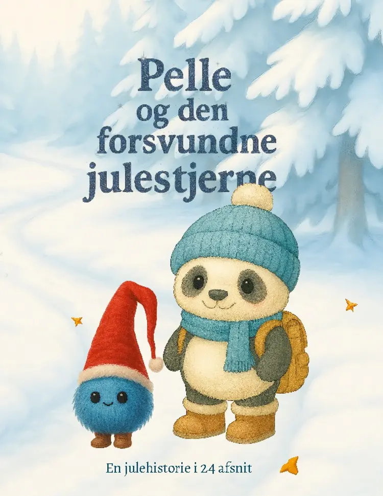 Pelle og den forsvundne julestjerne af Betina Kirk Street Mølgaard