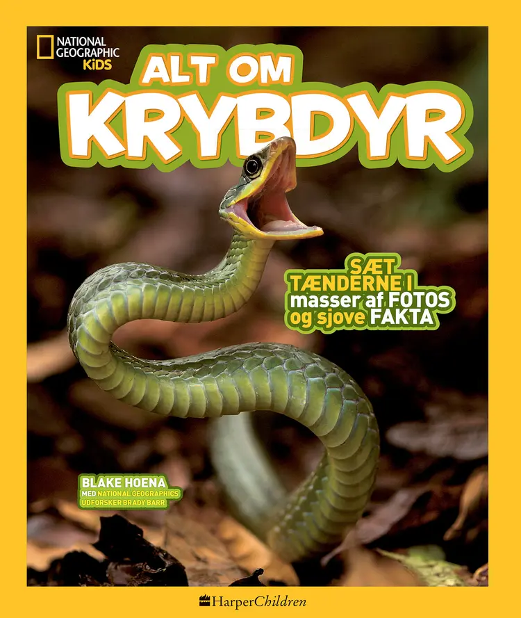 Alt om krybdyr af Blake Hoena