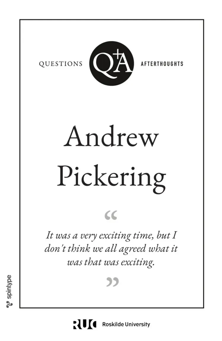 Andrew Pickering af Søren Riis