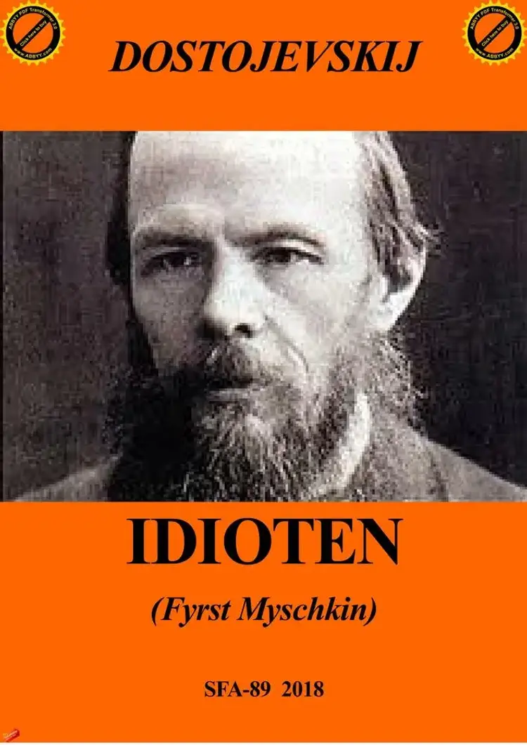 Idioten af Fjodor Dostojevski
