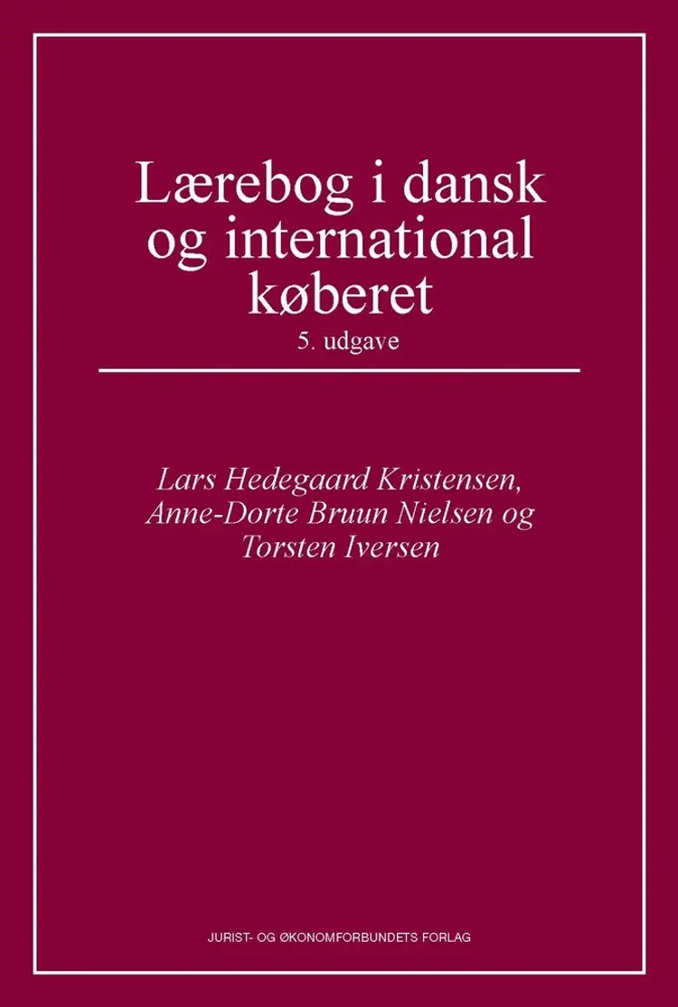 Lærebog i Dansk og international køberet af Kristensen L