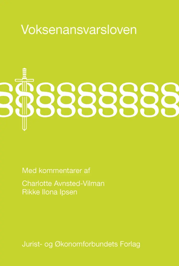 Voksenansvarsloven med kommentarer af Charlotte Avnsted-Vilman