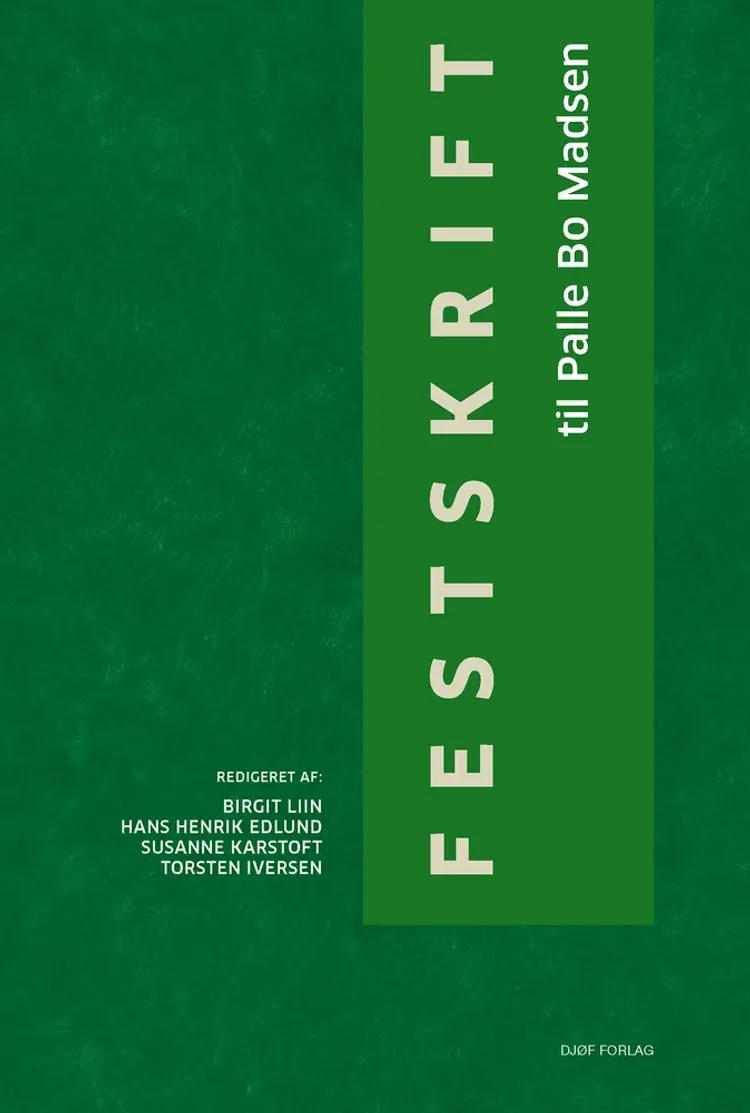 Festskrift til Palle Bo Madsen af Hans Henrik Edlund