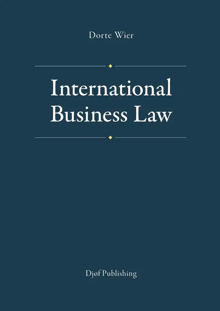 International Business Law af Dorte Weir