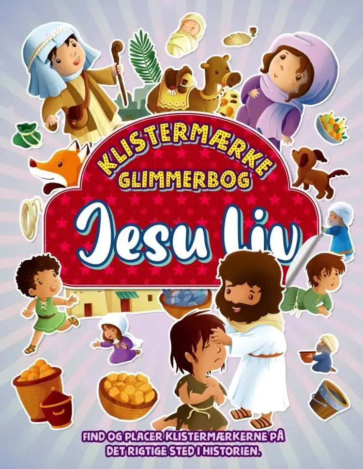 KLISTERMÆRKE GLIMMERBOG - JESU LIV af Jacob Vium Olesen