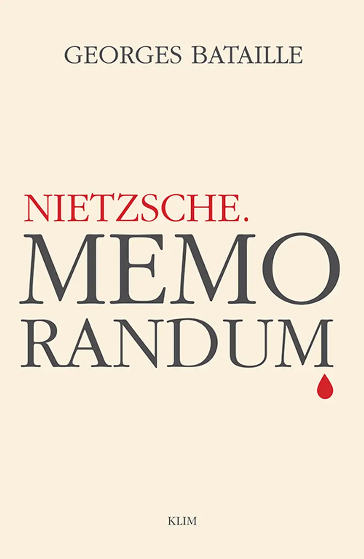Nietzsche. Memorandum af Georges Bataille