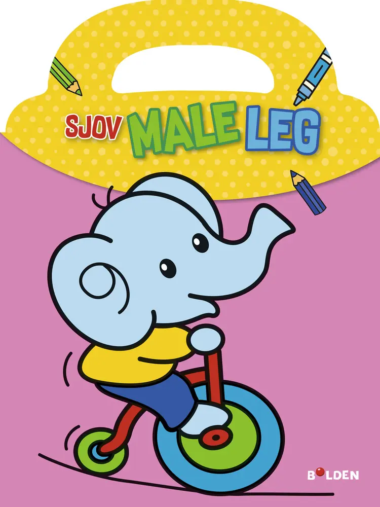 Sjov male-leg: Elefant