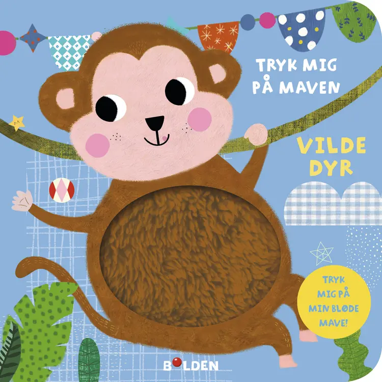 Tryk mig på maven: Vilde dyr af Sara Brezzi