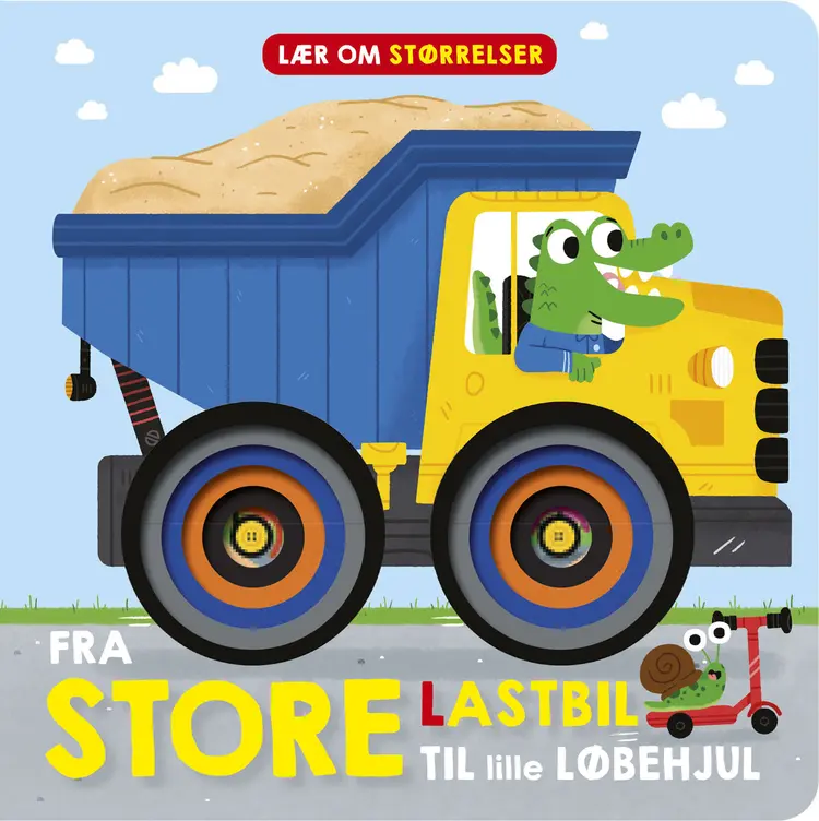 Fra store lastbil til lille løbehjul af Jenny Grindstead