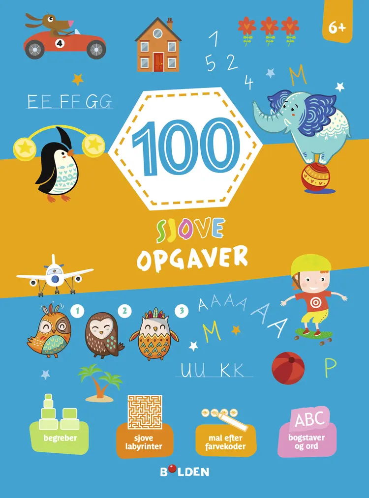 100 sjove opgaver - fra 6 år