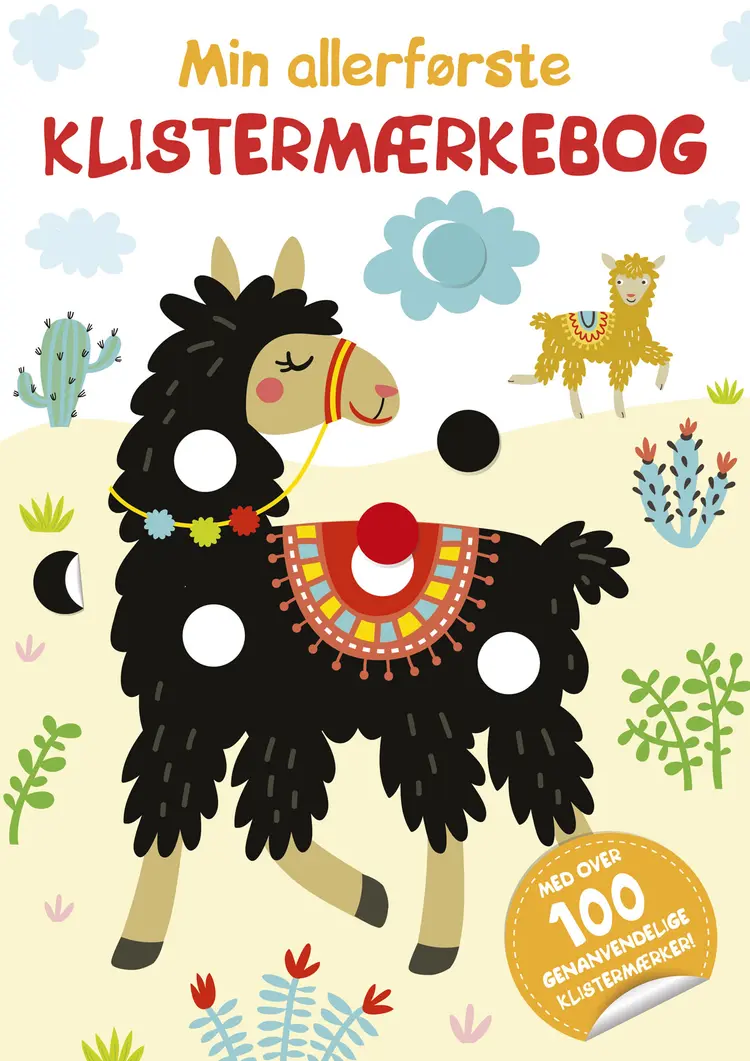 Min allerførste klistermærkebog: Lama