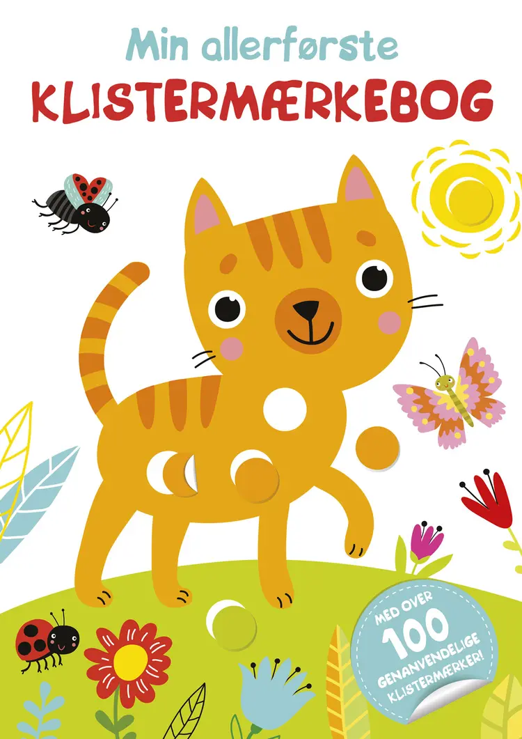 Min allerførste klistermærkebog: Kat