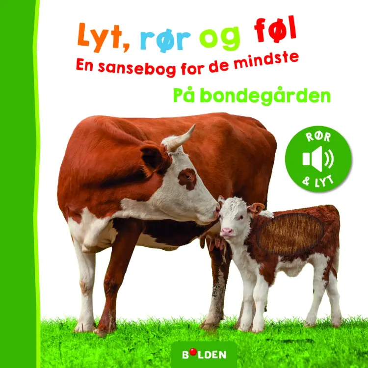 Lyt, rør og føl: På bondegården 