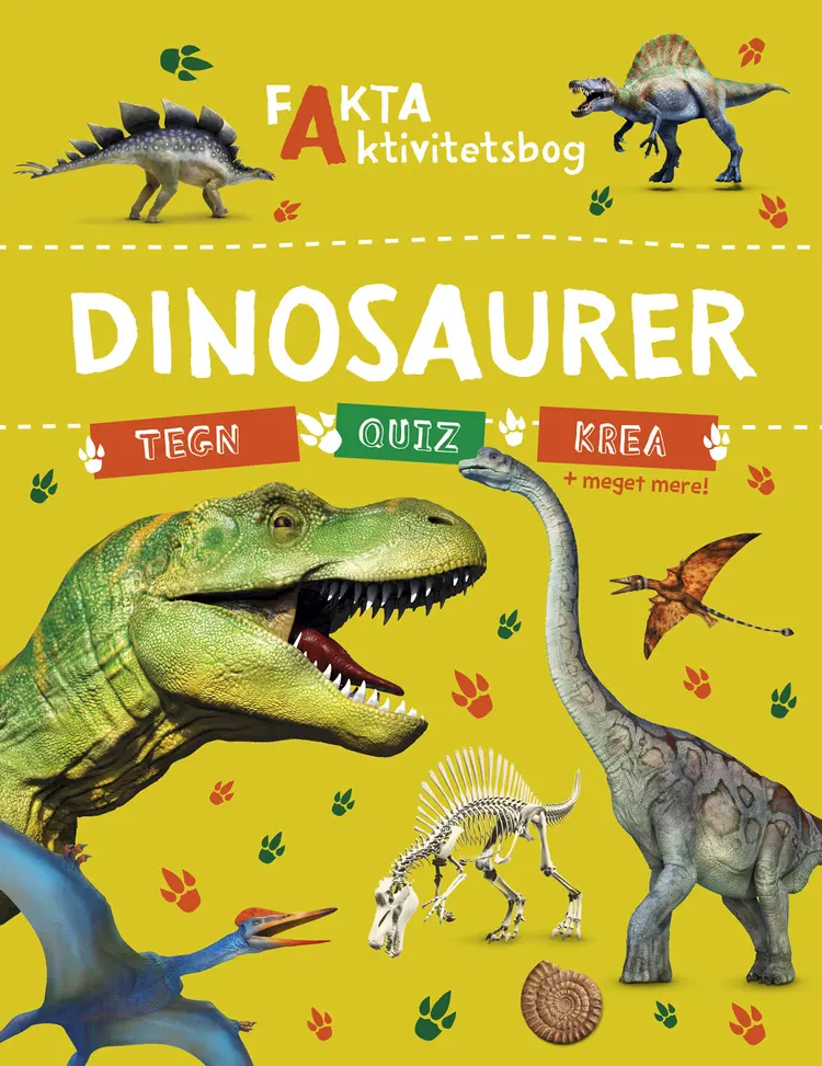 Fakta aktivitetsbog: Dinosaurer af Eliza Estrup