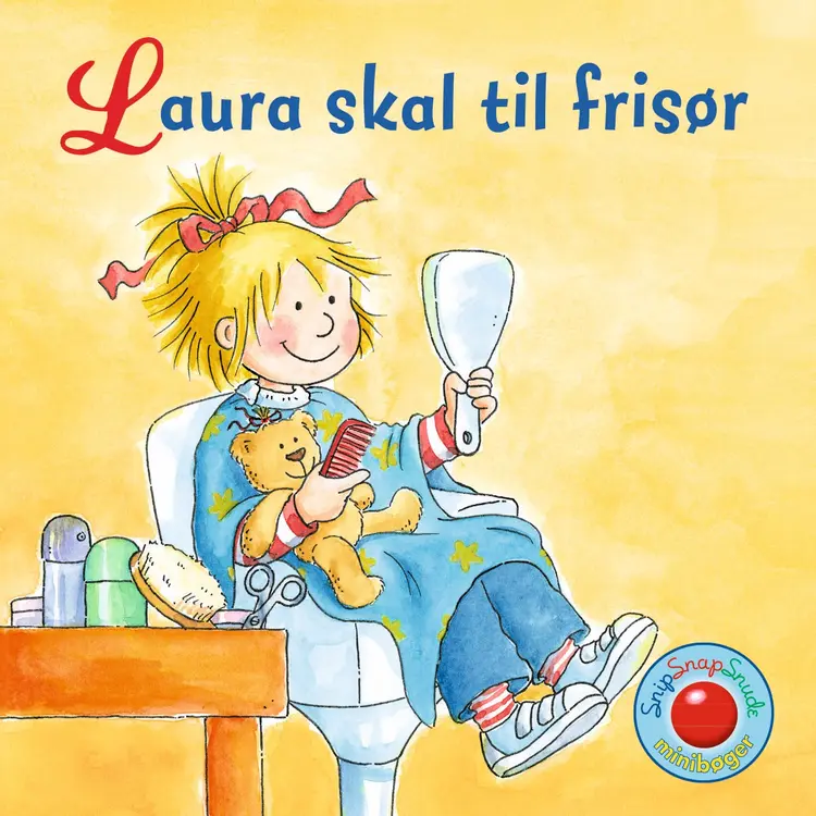 Snip Snap Snude: Laura skal til frisør - KOLLI á 12 stk. - pris pr. stk. ca. kr. 14,95 af Liane Schneider