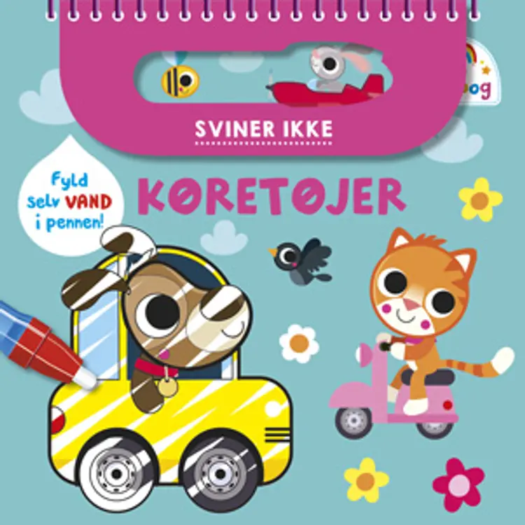 Magisk malebog for de mindste: Køretøjer