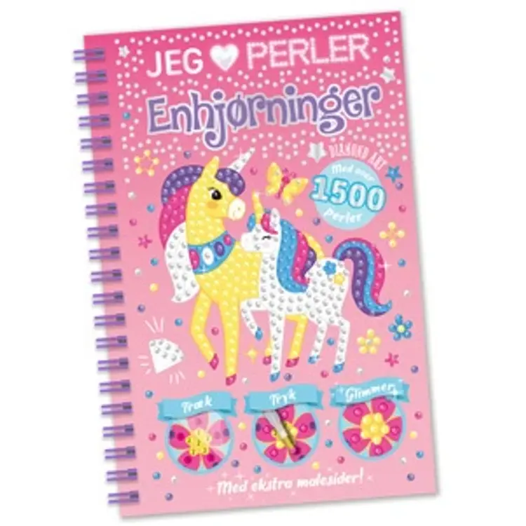 Jeg elsker perler - Enhjørninger
