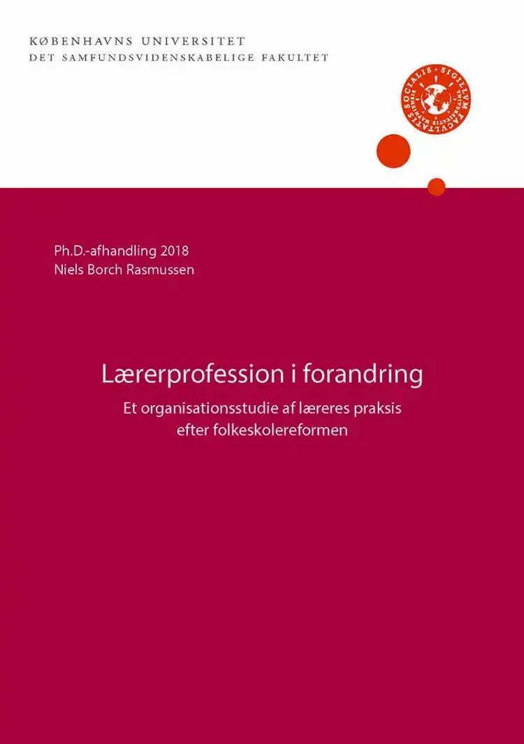 Lærerprofession i forandring af Niels Borch Rasmussen
