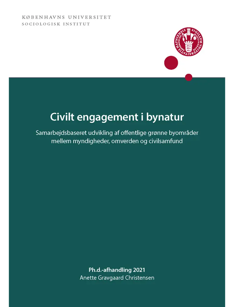 Civilt engagement i bynatur af Anette Gravgaard Christensen