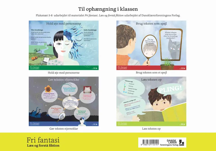 Fri fantasi. Plakatsæt 5-8 