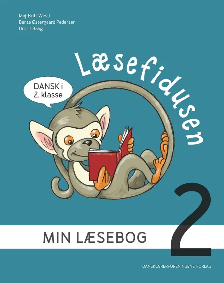 Læsefidusen MIN LÆSEBOG 2 af Maj-Britt Westi