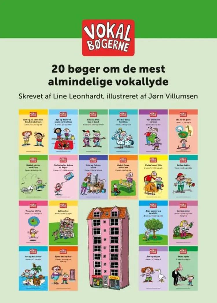 Vokalbøgerne. Sampak 20 hæfter af Line Leonhardt