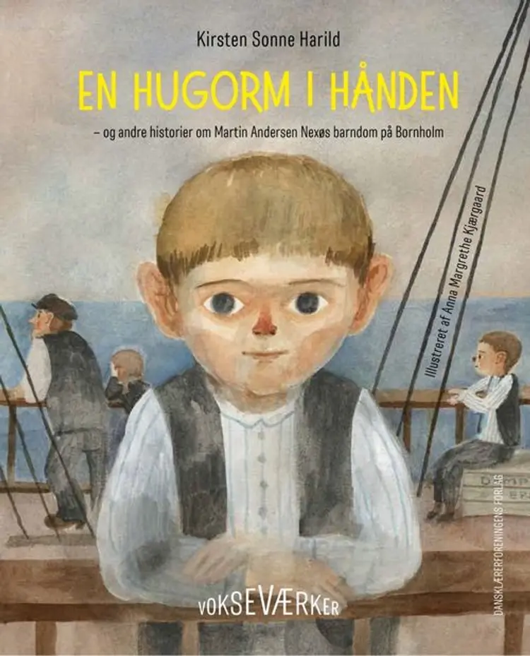 En hugorm i hånden af Kirsten Sonne Harild
