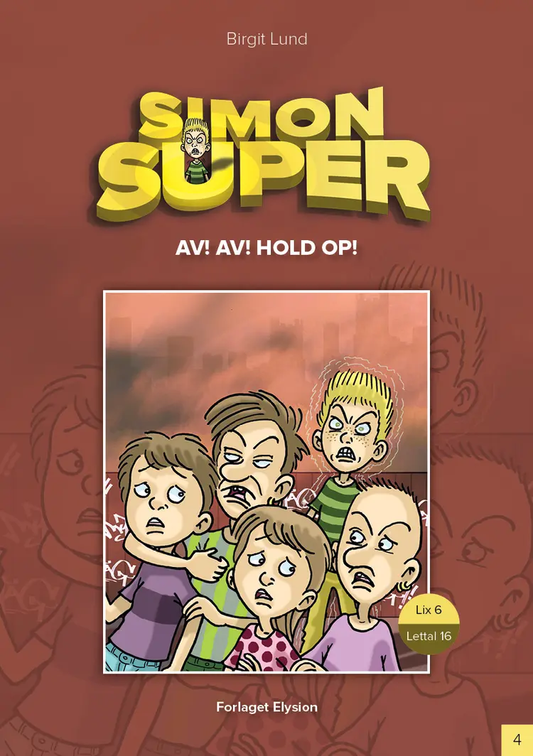 Av! Av! Hold op! af Birgit Lund