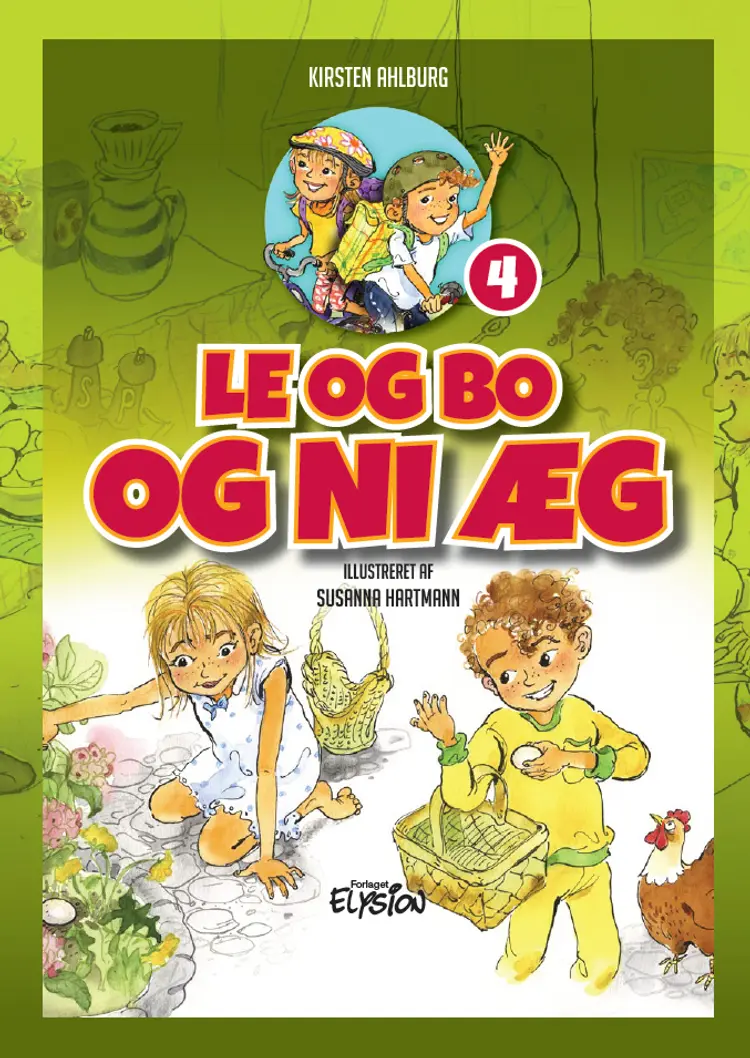 Le og Bo og ni æg af Kirsten Ahlburg