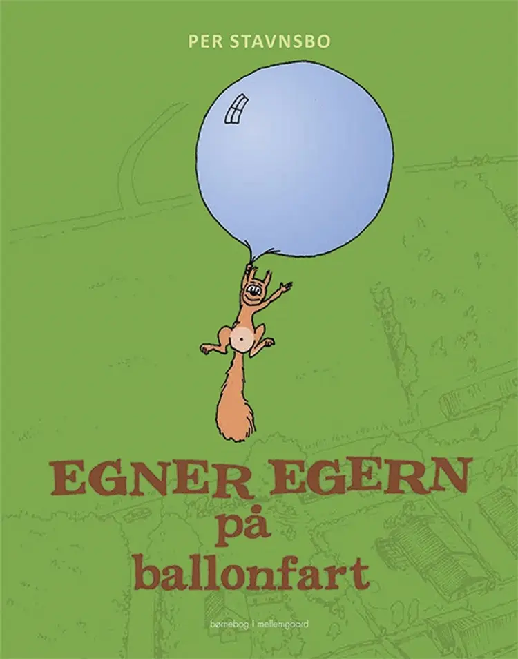 Egner Egern på ballonfart af Per Stavnsbo