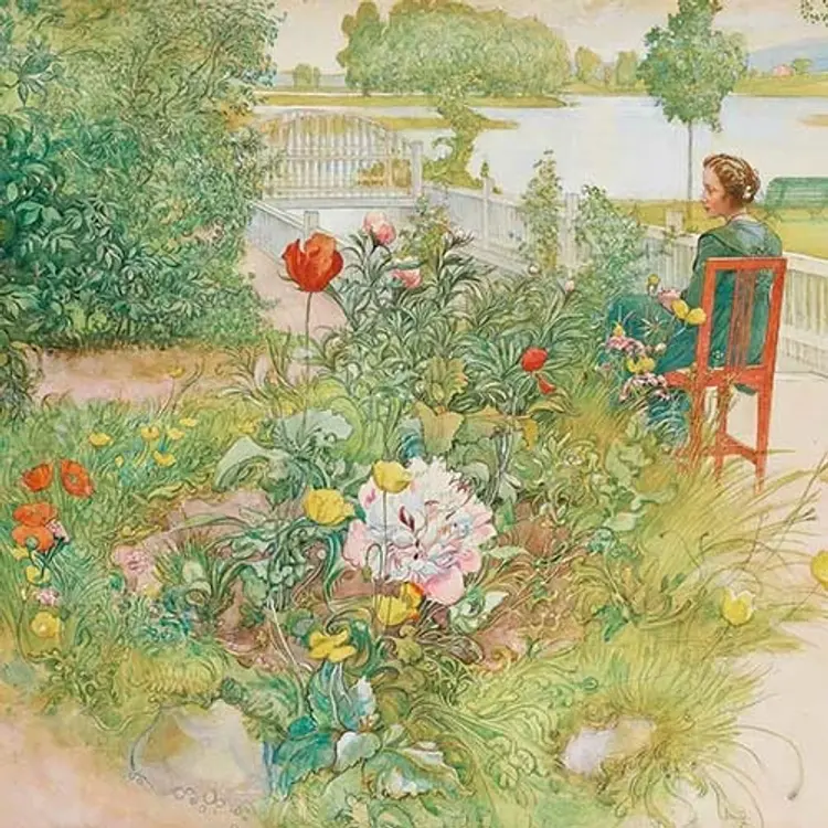 Carl Larsson Skitse- og notesbog af Lena Lamberth