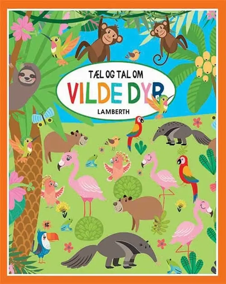 Tæl og tal om - Vilde dyr af Lena Lamberth