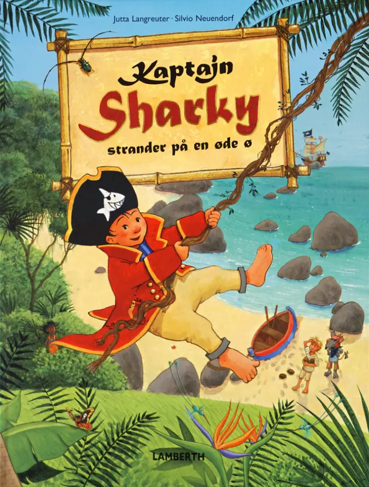 Kaptajn Sharky strander på en øde ø af Jutta Langreuter
