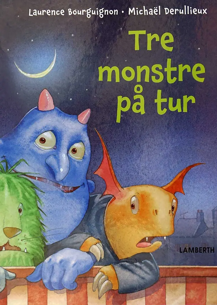Tre monstre på tur af Laurence Bourguignon
