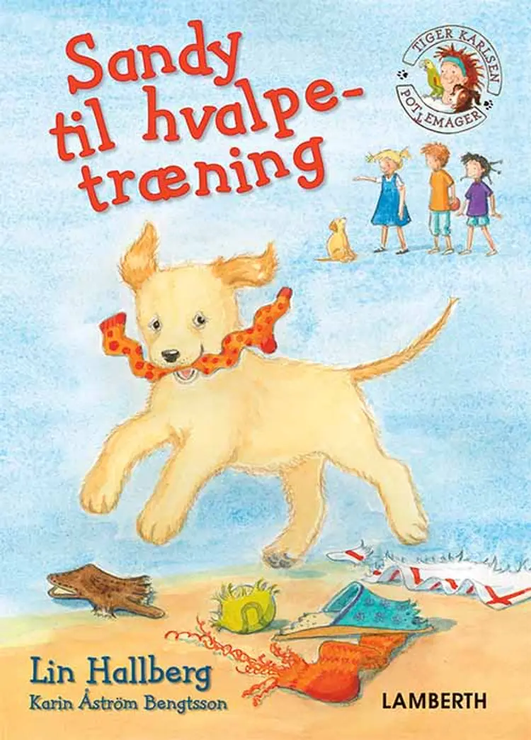 Sandy til hvalpetræning af Lin Hallberg