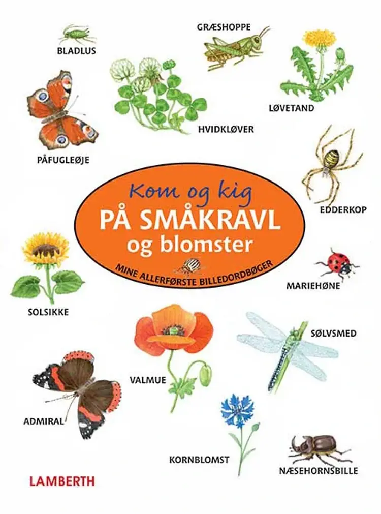 Kom og kig på småkravl og blomster af Amelie Benn