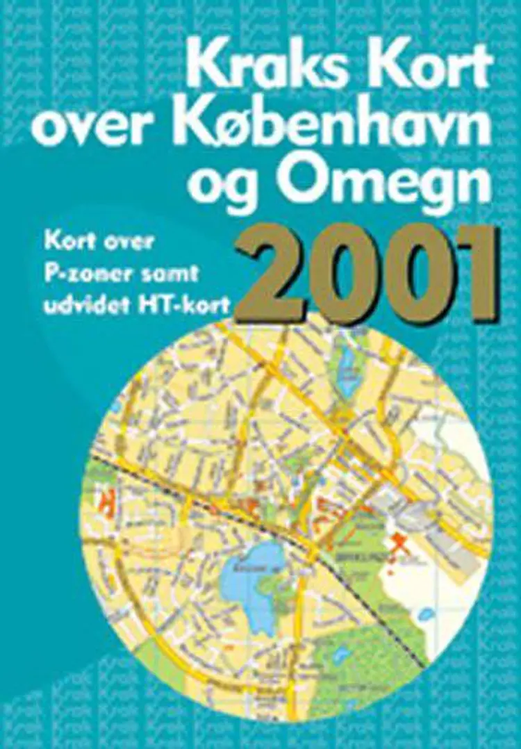 Kraks kort over København og omegn 2001