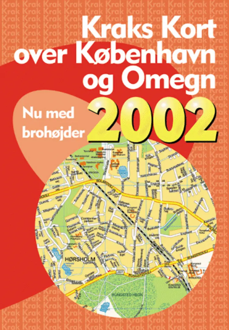 Kraks Kort over København og omegn 2002