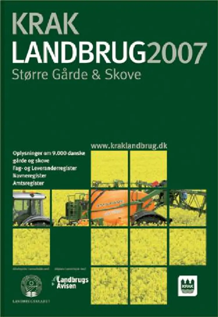 Krak landbrug af .
