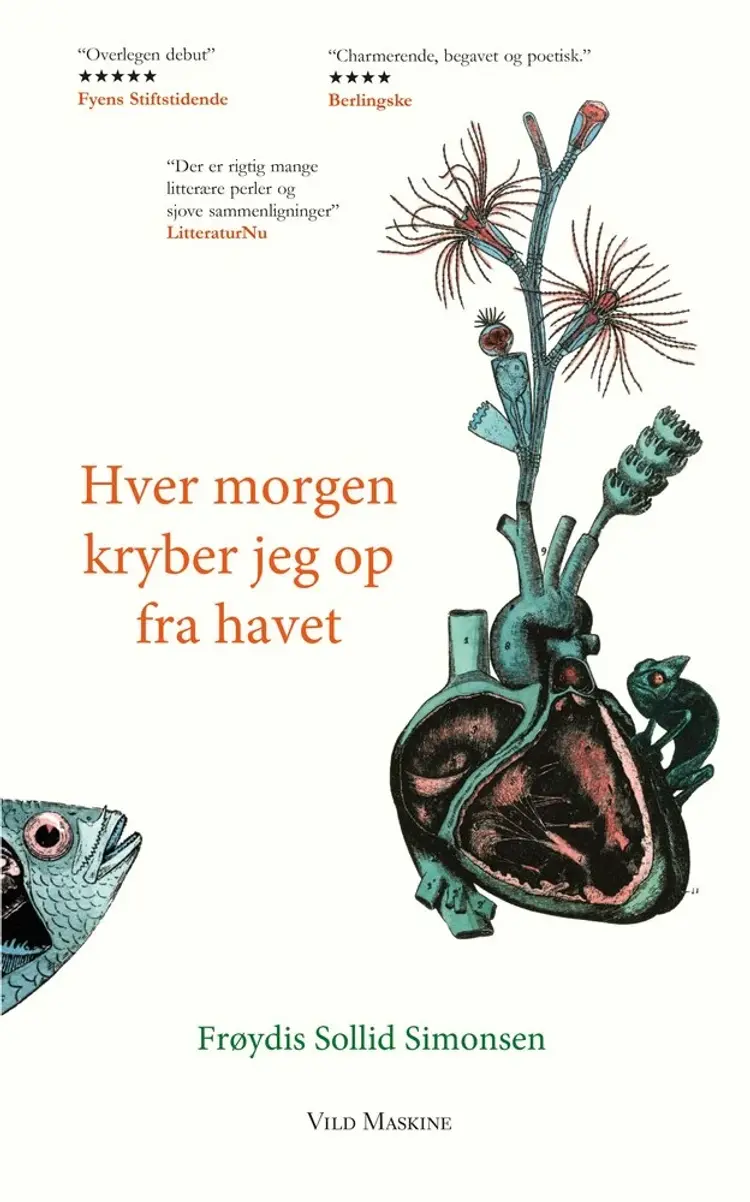 Hver morgen kryber jeg op fra havet af Frøydis Sollid Simonsen
