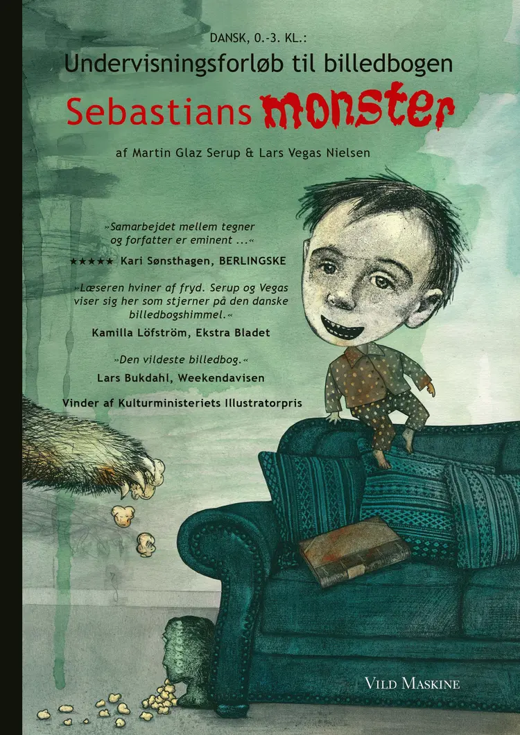 Undervisningsforløb til Sebastians monster af Lene Sørensen