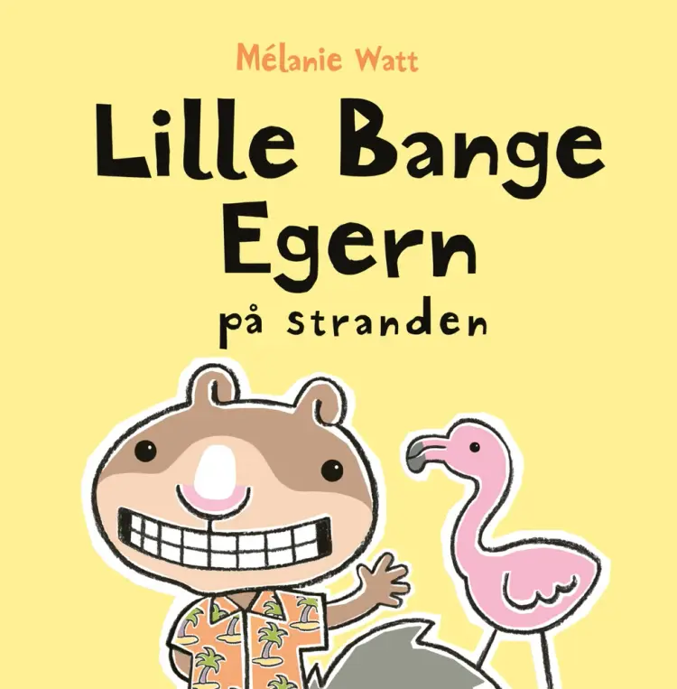 Lille Bange Egern på stranden af Mads Heinesen