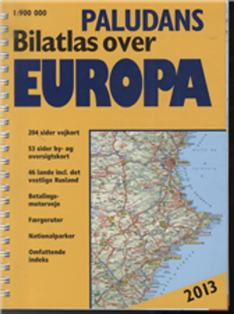 Paludans bilatlas over Europa af .