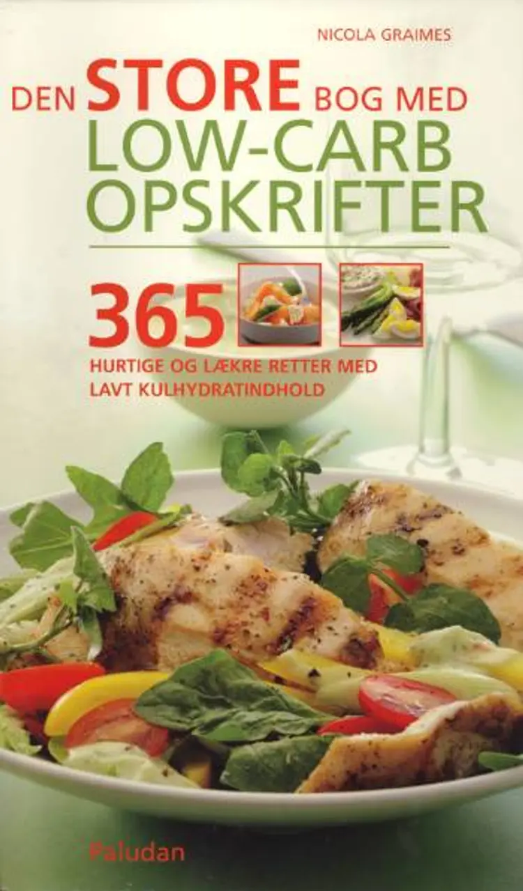 Den store bog med Low-Carb opskrifter af Nicola Graimes