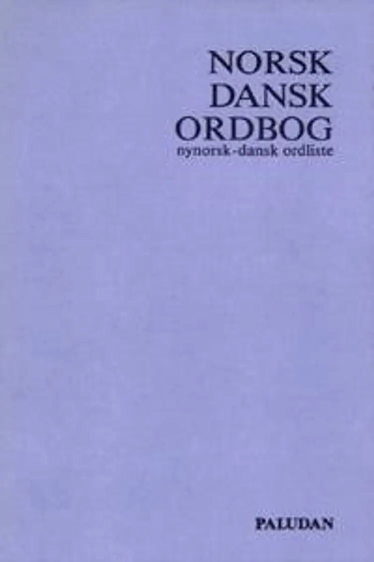 Norsk-dansk ordbog