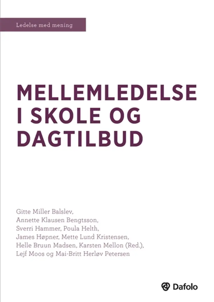 Mellemledelse i skole og dagtilbud af Mai-Britt Herløv Petersen