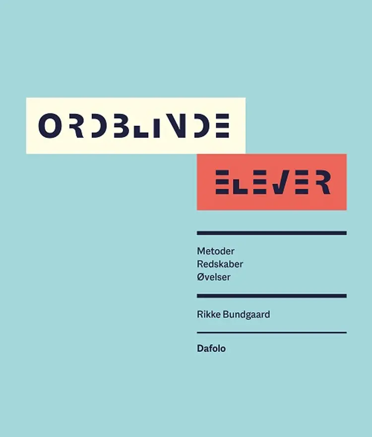 Ordblinde elever af Rikke Bundgaard