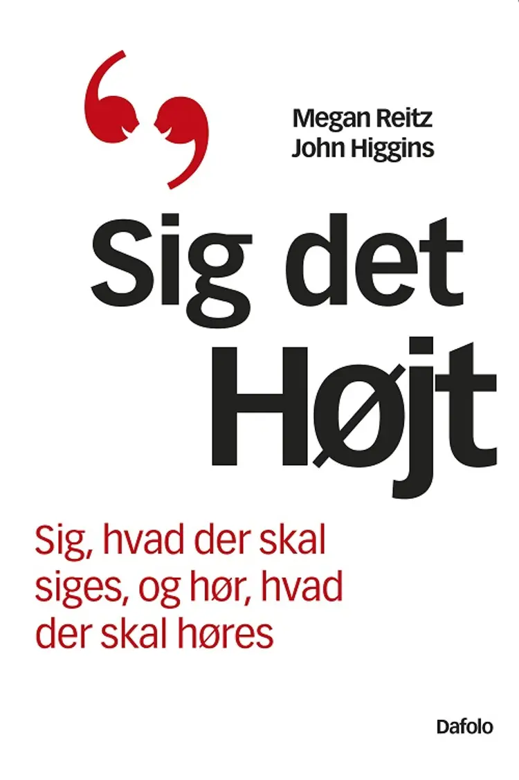 Sig det højt af John Higgins