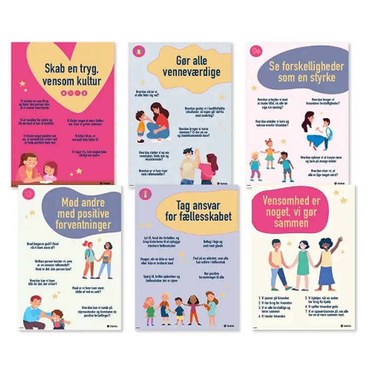 Plakater Vensomhed af Anne Søgaard